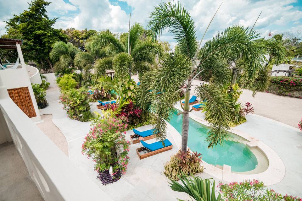 Hotel Blue Palm Bacalar