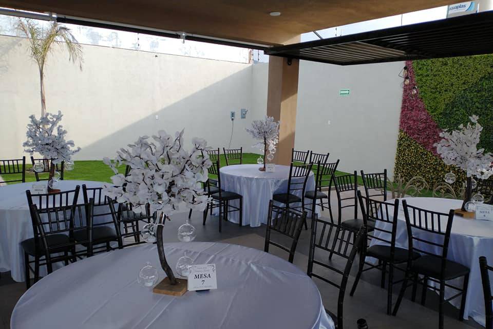 Mesas de invitados