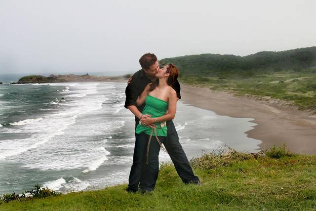 Sesión de fotos en la playa