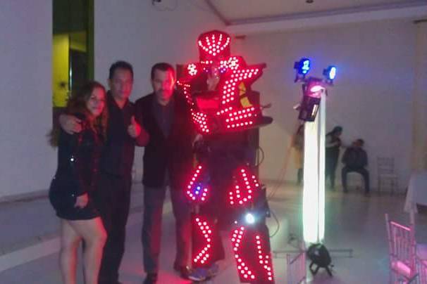 Robot led