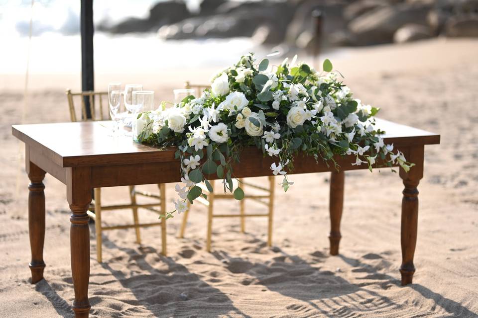 Mesa de novios