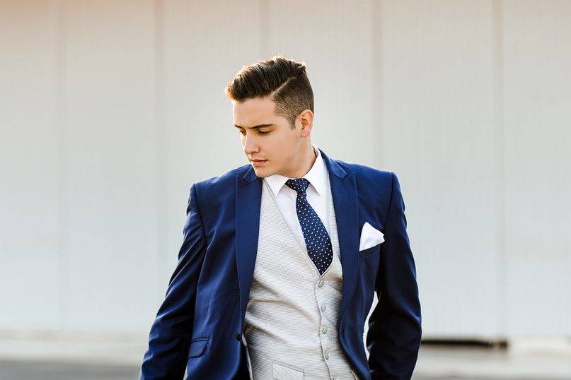 Traje de tres piezas