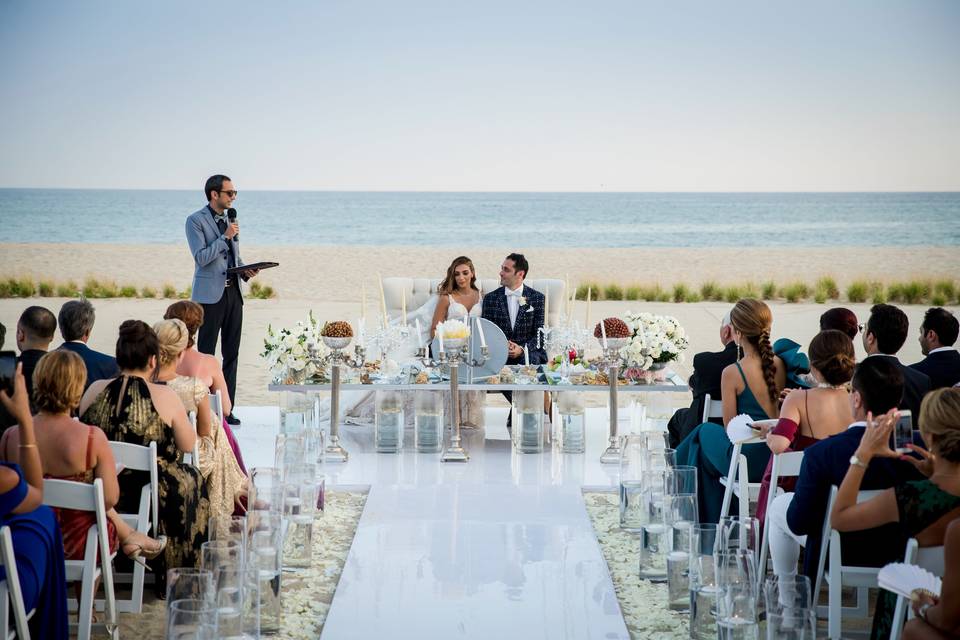 Ceremonia en la playa