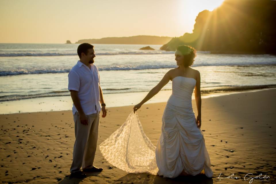 Trash the dress