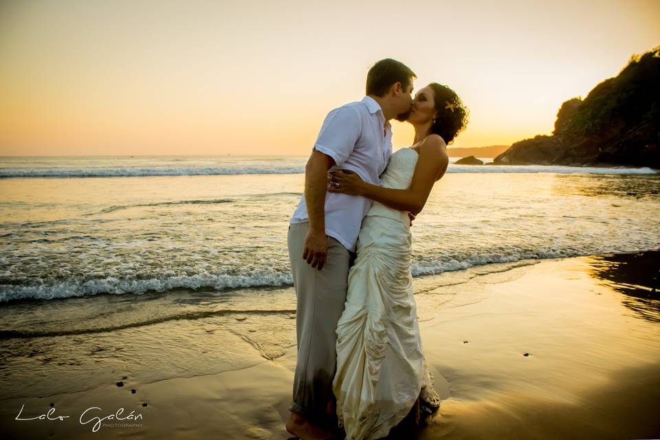 Trash the dress