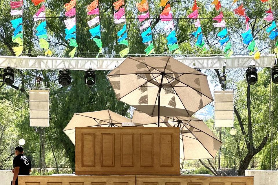 Booth de DJ