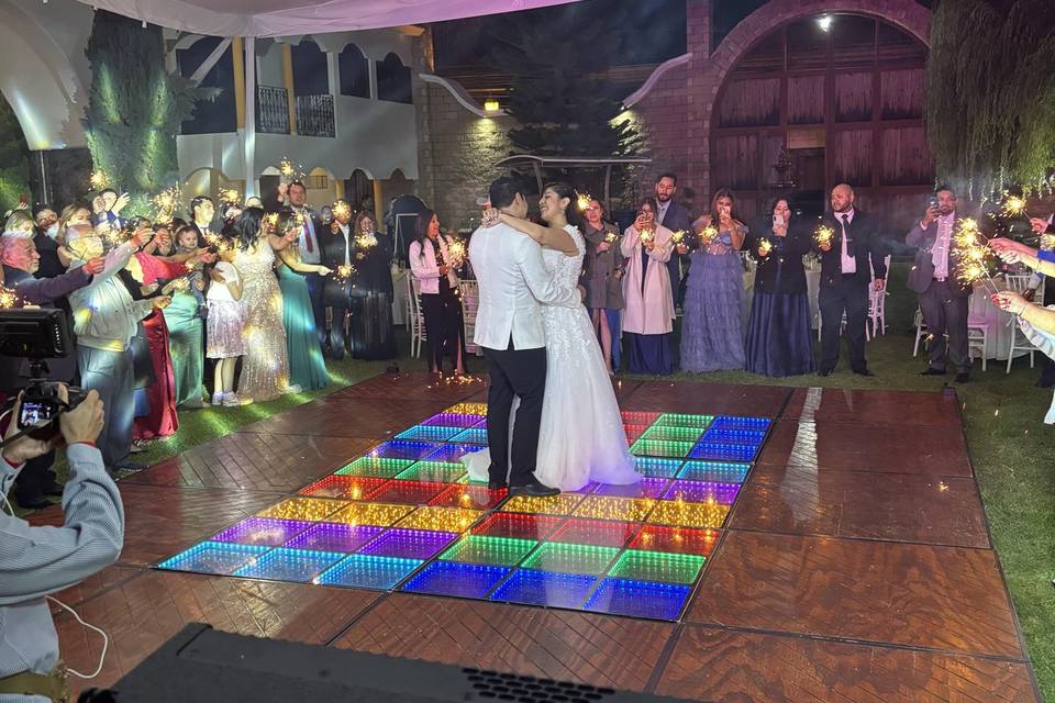 Boda jardin