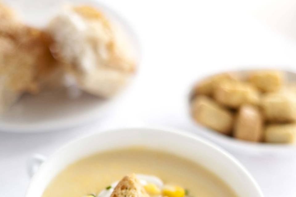 Crema elote