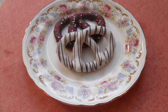 Pretzels gourmet chocolate