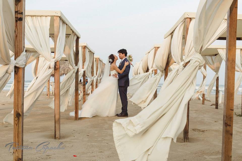 Boda en playa