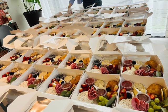 Montaje de cajitas individuale