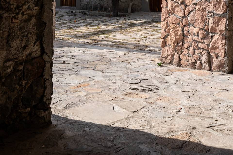 Vista galería interior