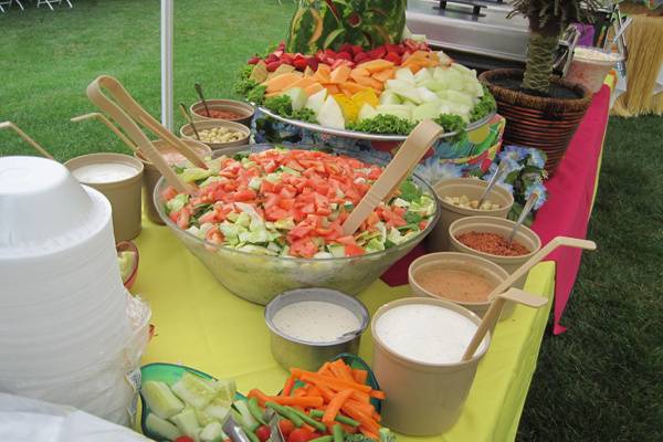 Barra de ensalada