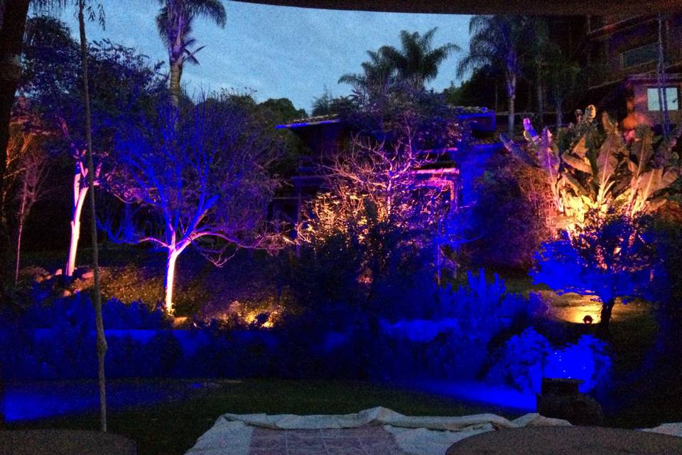 Iluminación para jardines