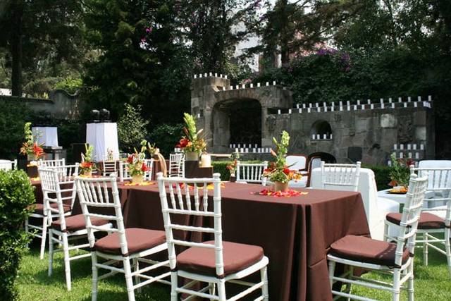 Evento en el jardín