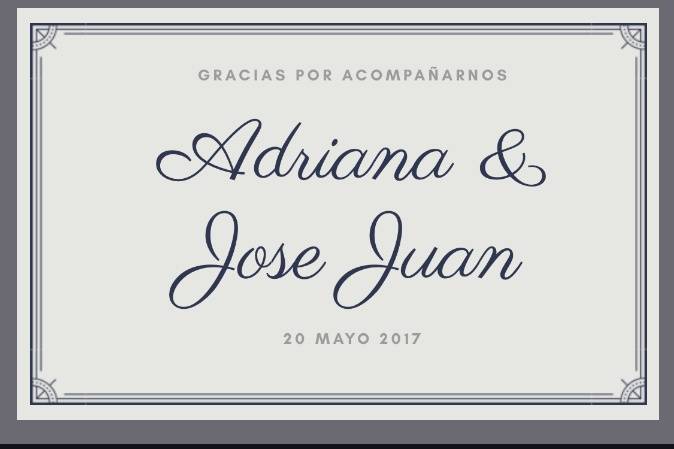 Et. Adriana y Jose Juan