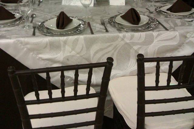 Boda en silla Tiffany
