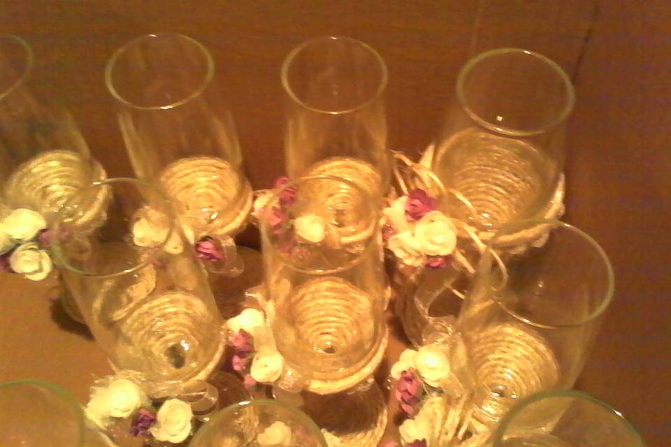 Copas de boda