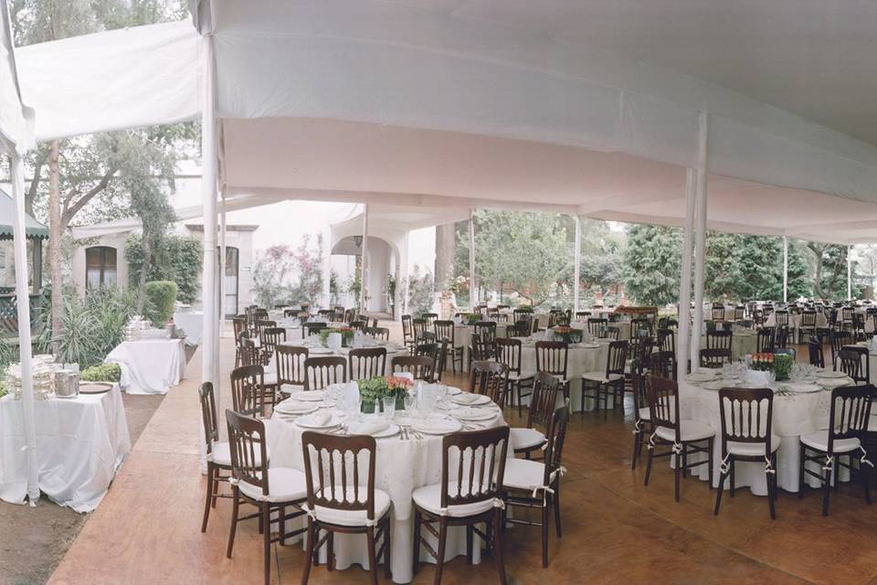 Boda jardín