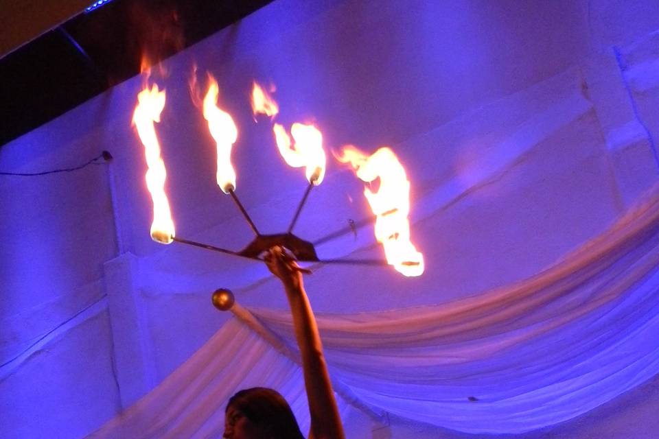 Show de fuego