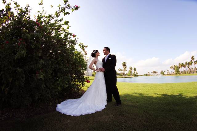 The bride & the groom