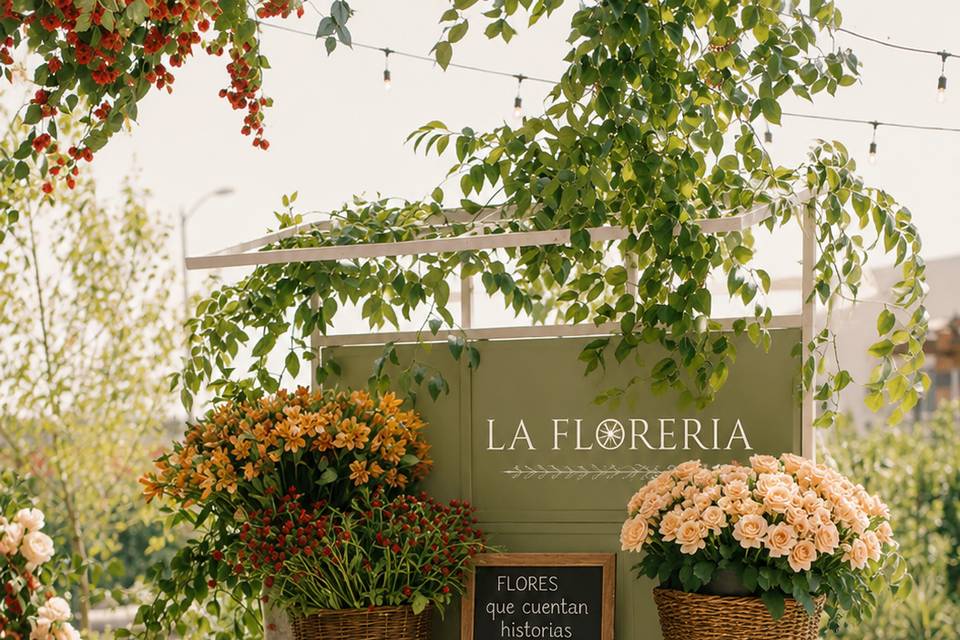 Flower bar Peonia