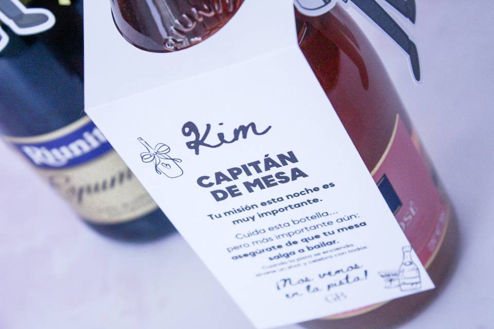 Capitanes personalizados