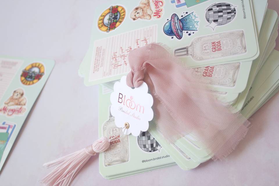 Stickers para invitados