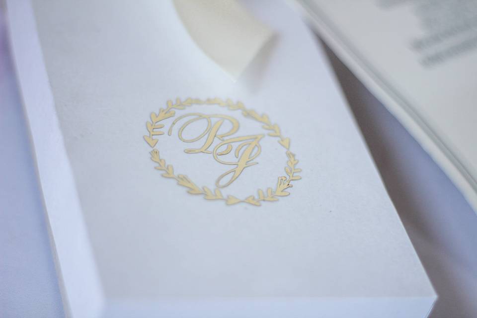 Invitación estilo pergamino