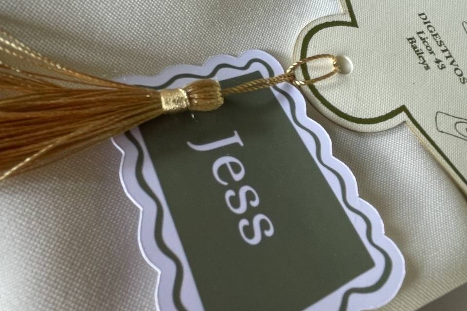Guest name tags