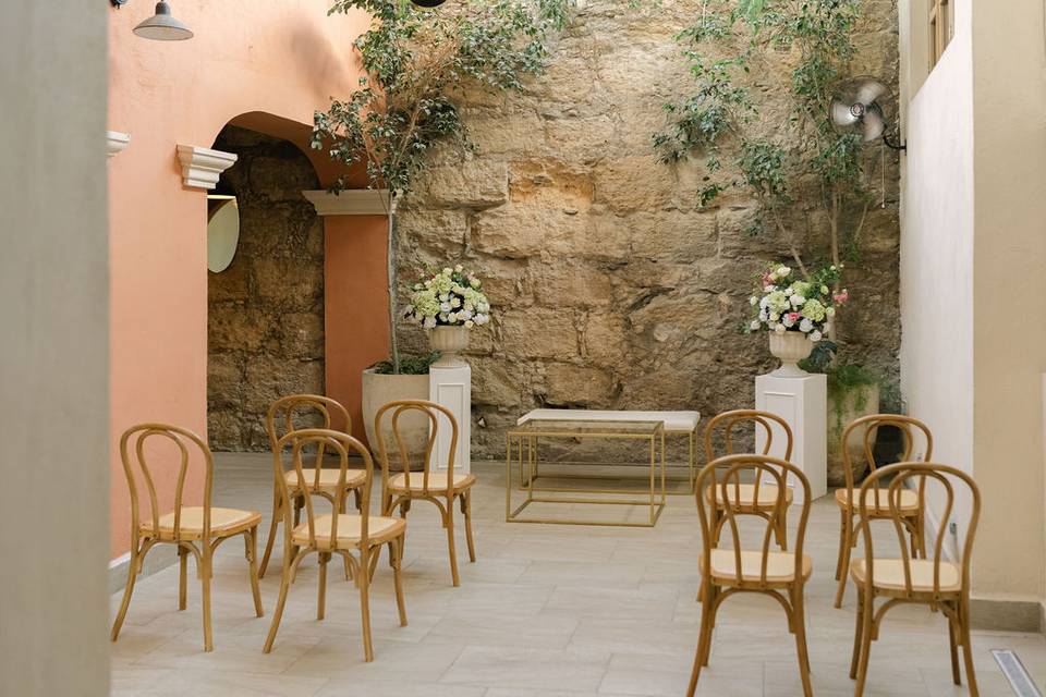 Patio central