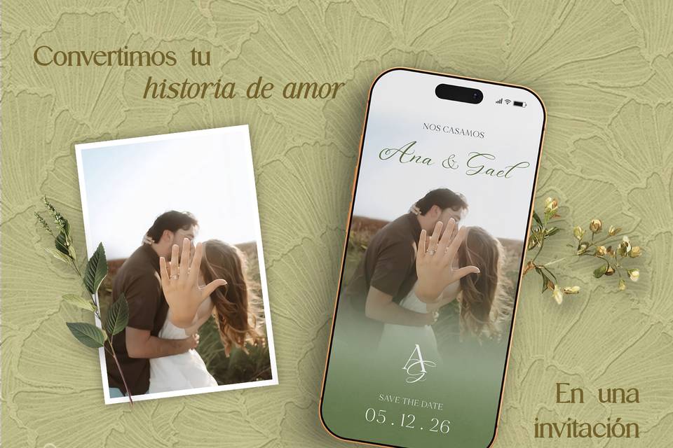 Invitación Web única