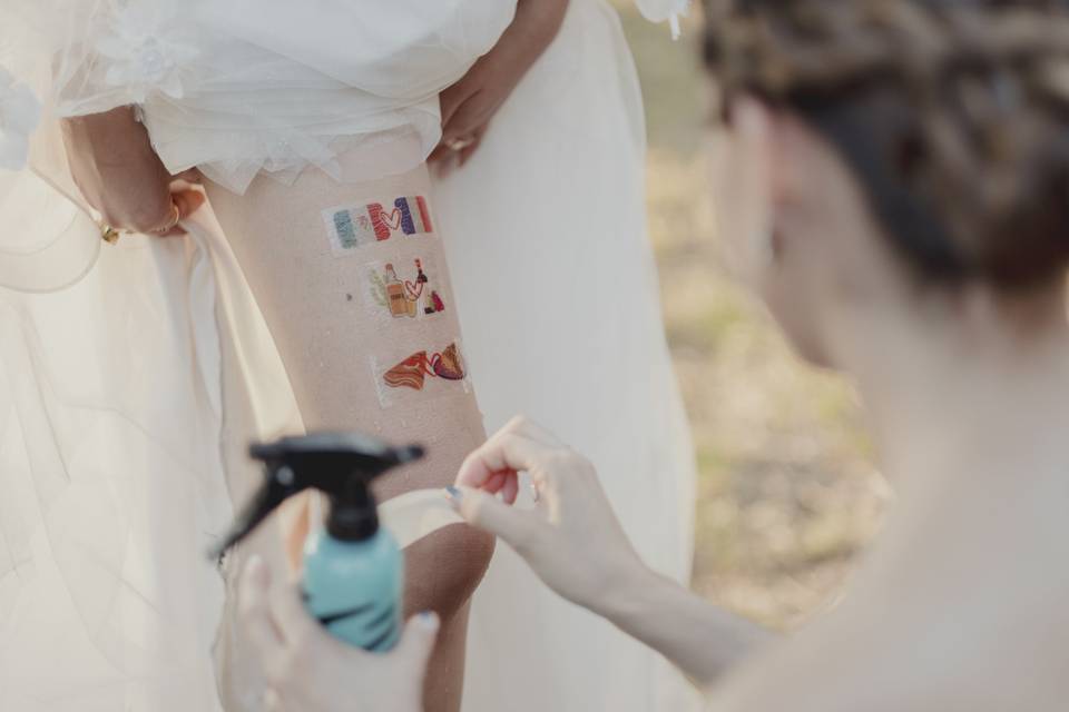 Tatuajes en boda