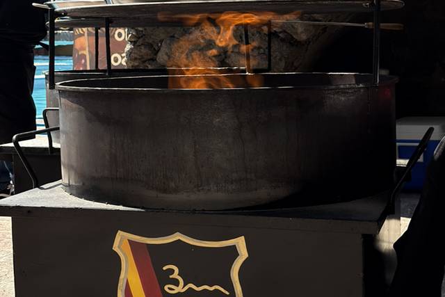 Showcocking paella a domicilio