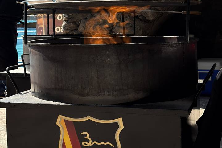 Showcocking paella a domicilio