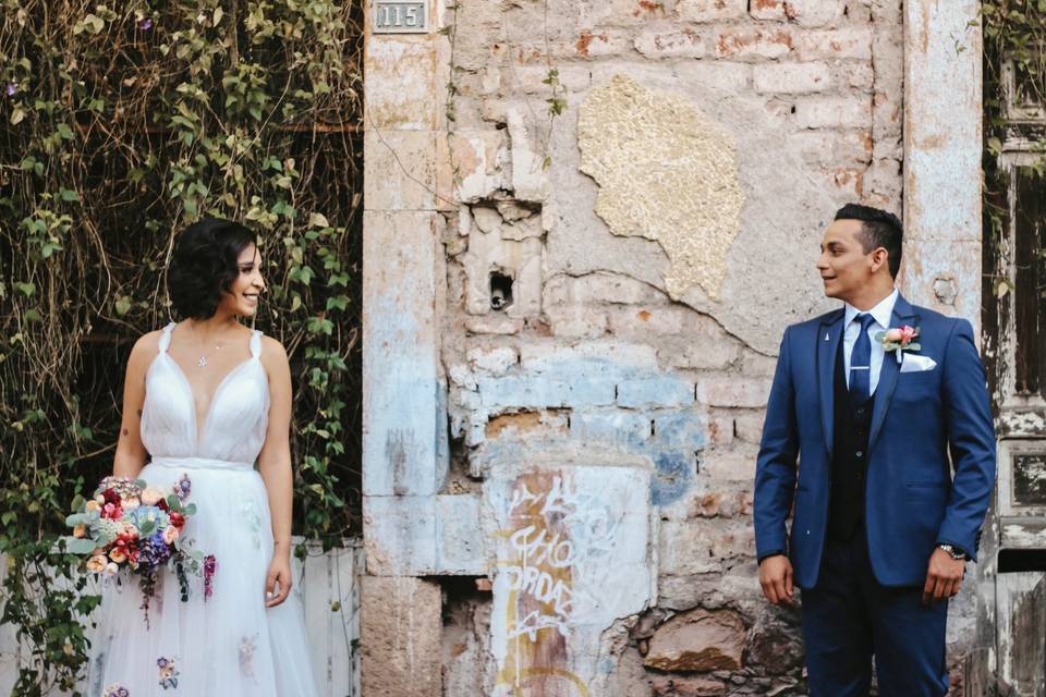 Boda en el centro de León