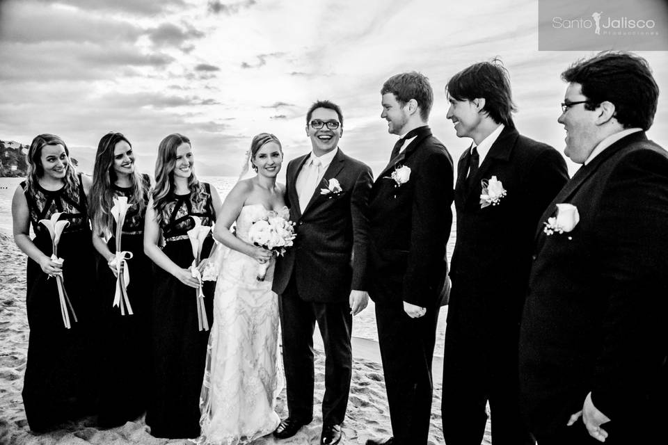 Las damas y acompañantes