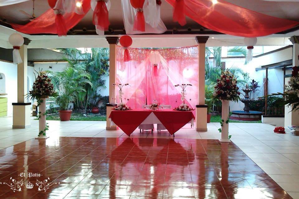 Espacio para eventos sociales