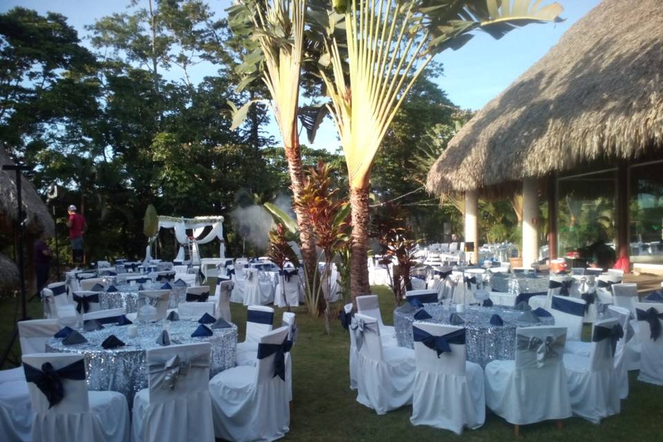 Boda en jardín