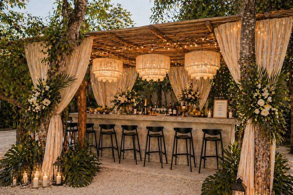 Outdoor Bar Area