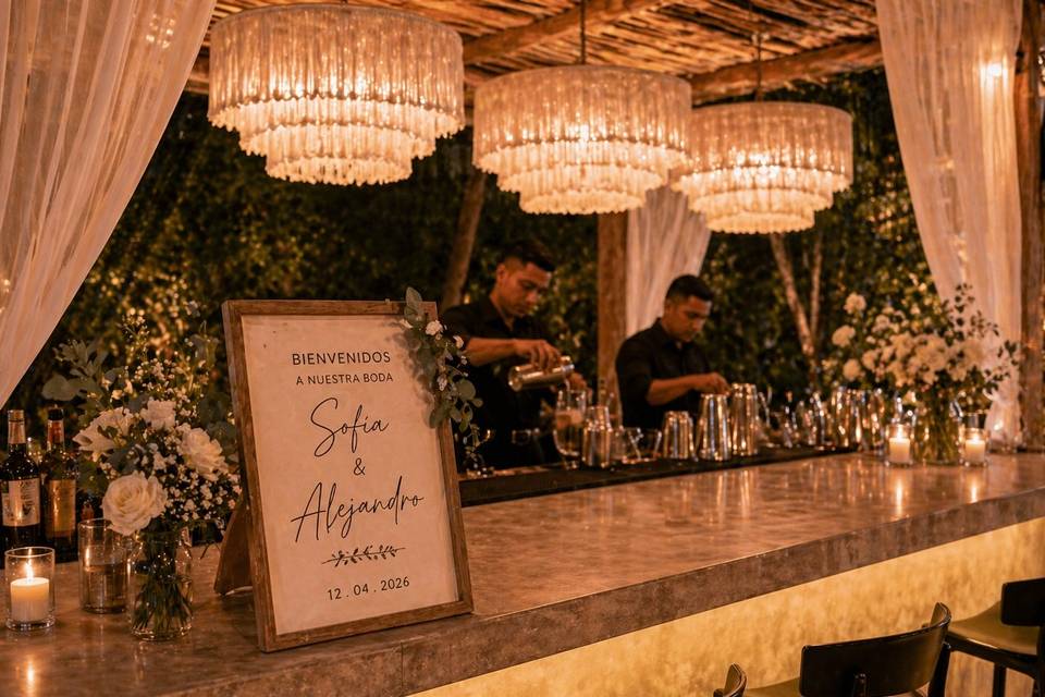 Outdoor Bar Area