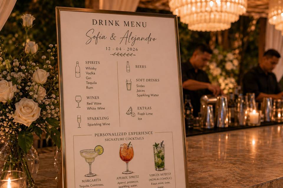 Outdoor Bar Area