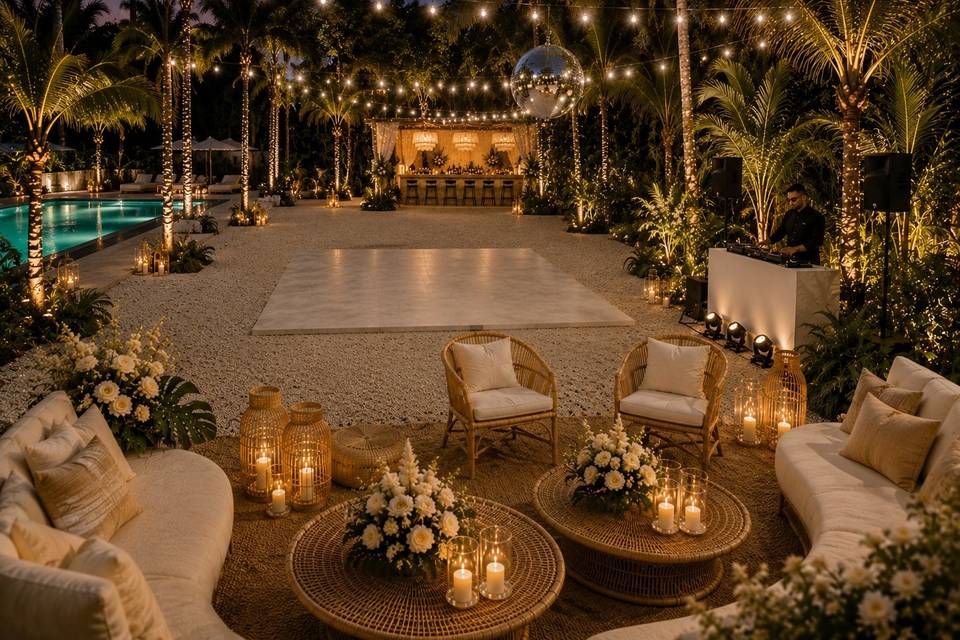 Garden Wedding Ceremony