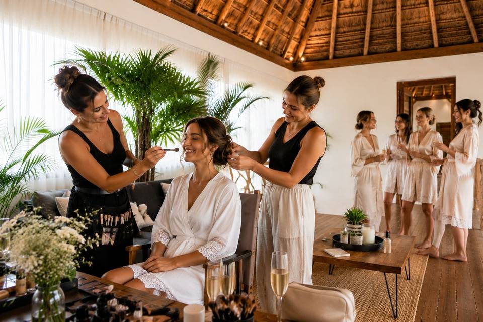 Bridal Preparation Area