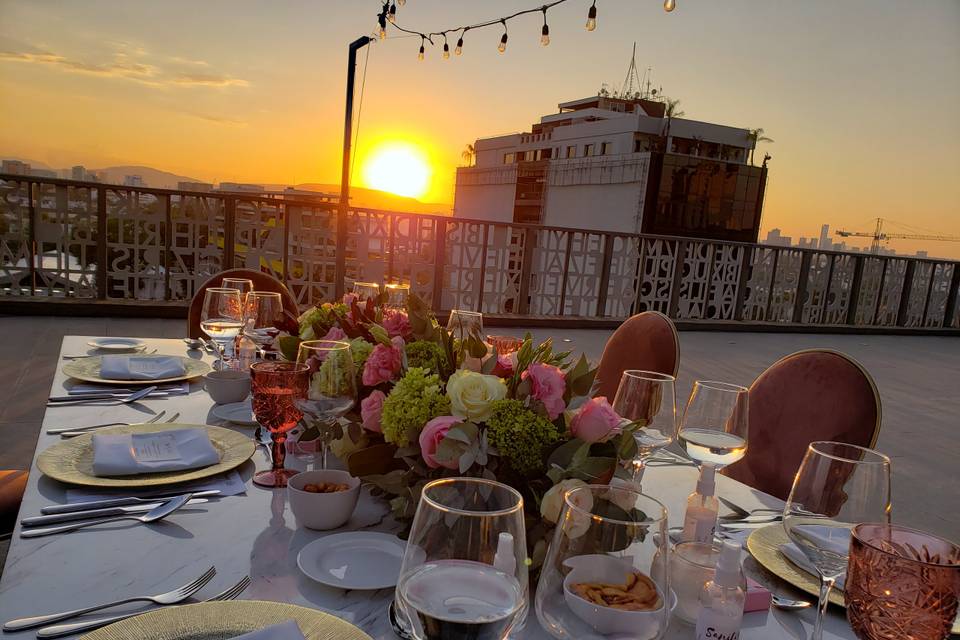 Hotel con espacios para celebraciones nupciales