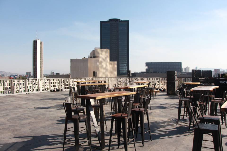 Hotel con espacios para celebraciones nupciales