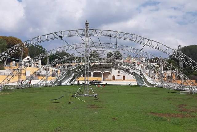 Estructura de carpa