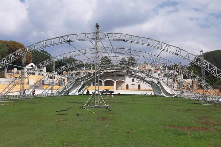 Estructura de carpa
