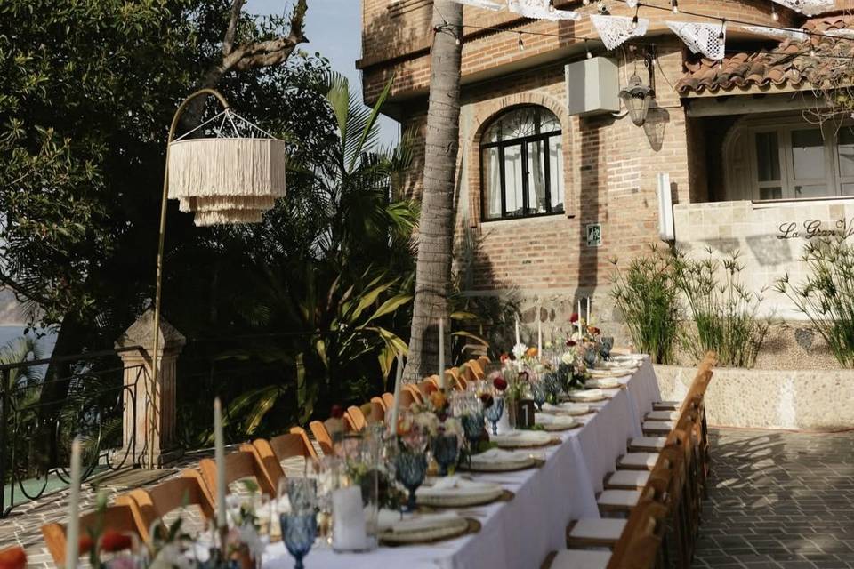 Mesas decoradas