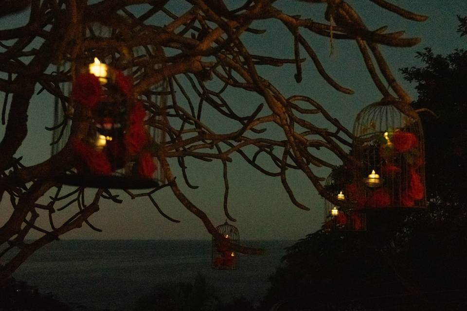 Villa con vistas al mar para fiestas